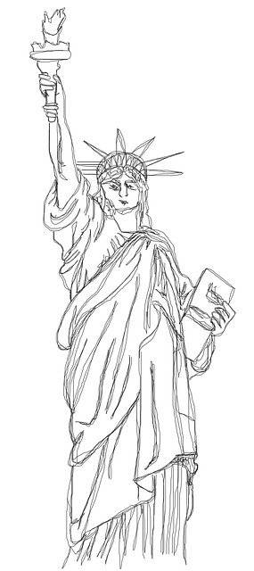 Kostenloser Download Freiheitsstatue Amerika New York - kostenlose Illustration zur Bearbeitung mit dem kostenlosen Online-Bildeditor GIMP