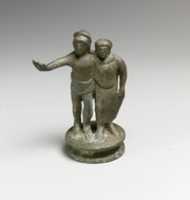 Free download Statuette of a man and woman free photo or picture to be edited with GIMP online image editor