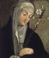 Free download St.Catherine of Siena (formerly described as Santa Clara) free photo or picture to be edited with GIMP online image editor