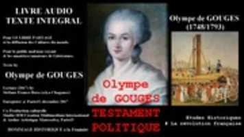 Free download Stefano Franco Bora 2017 18 Litterature Olympe de Gouges Cultural Creation of the AudioBook for her Testament 1793 free photo or picture to be edited with GIMP online image editor