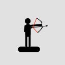 Stickman Archer Game  screen for extension Chrome web store in OffiDocs Chromium