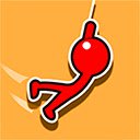 Stickman Ball Hook Game  screen for extension Chrome web store in OffiDocs Chromium