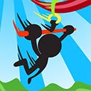 Stickman Jumping Game  screen for extension Chrome web store in OffiDocs Chromium
