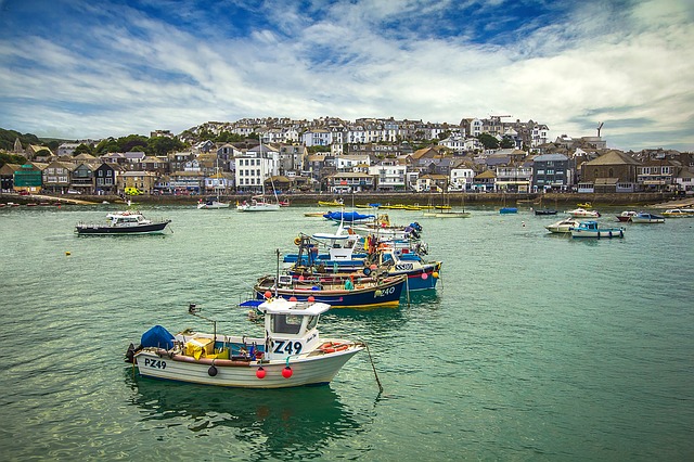 Free download st ives bay waterfront england free picture to be edited with GIMP free online image editor