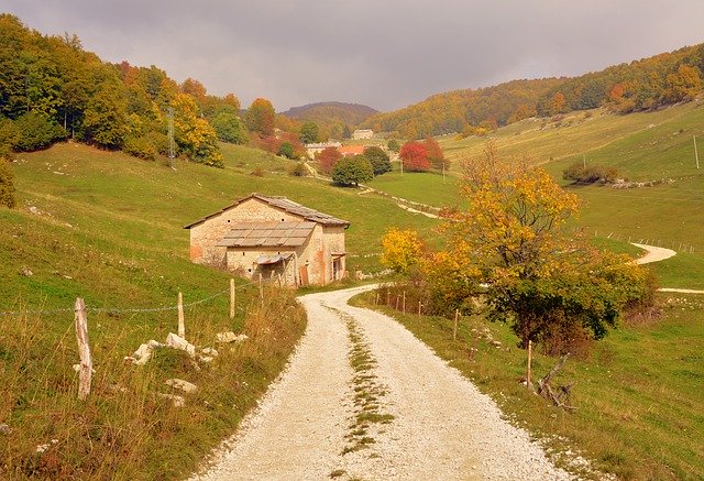 Free download street mountain house trees forest free picture to be edited with GIMP free online image editor