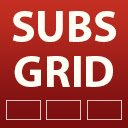 Subscriptions Grid For YouTube™  screen for extension Chrome web store in OffiDocs Chromium