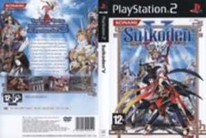 Free download Suikoden V PAL box art free photo or picture to be edited with GIMP online image editor