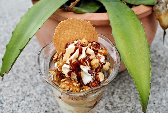 Free download sundae nut cup ice cream cream ch free picture to be edited with GIMP free online image editor