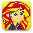 Sunset Shimmer Theme  screen for extension Chrome web store in OffiDocs Chromium