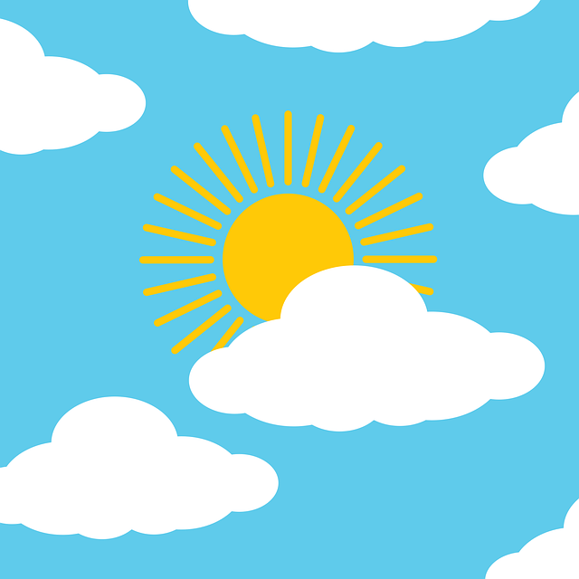 Free download Sun Sunny Cloud - Free vector graphic on Pixabay free illustration to be edited with GIMP free online image editor