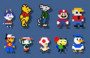 Free download Super Mario ReMaker Costume Packs free photo or picture to be edited with GIMP online image editor