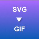 SVG to GIF Converter  screen for extension Chrome web store in OffiDocs Chromium