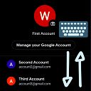 Switch between Multiple Google Accounts  screen for extension Chrome web store in OffiDocs Chromium