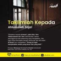 Free download TAKLIMLAH KEPEDA AHLUSUNAH SAJA free photo or picture to be edited with GIMP online image editor