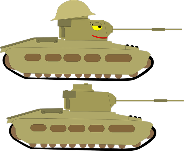 Free download Tank Cartoon Army - Free vector graphic on Pixabay free illustration to be edited with GIMP free online image editor