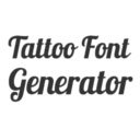 Tattoo Font Generator  screen for extension Chrome web store in OffiDocs Chromium