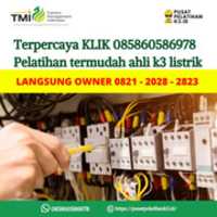 Free download Terpercaya KLIK 085860586978 Pelatihan Termudah Ahli K 3 Listrik free photo or picture to be edited with GIMP online image editor