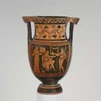 Free download Terracotta column-krater (mixing bowl) free photo or picture to be edited with GIMP online image editor