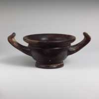 Free download Terracotta cup-kantharos (drinking cup) free photo or picture to be edited with GIMP online image editor