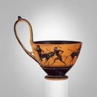 Free download Terracotta kyathos (cup-shaped ladle) free photo or picture to be edited with GIMP online image editor