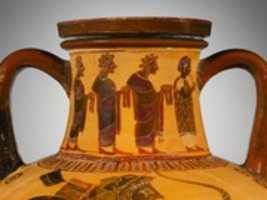 Free download Terracotta  neck-amphora (jar) free photo or picture to be edited with GIMP online image editor