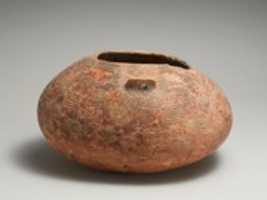 Free download Terracotta pyxis (container) with lid free photo or picture to be edited with GIMP online image editor