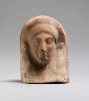 Free download Terracotta relief with head of a woman free photo or picture to be edited with GIMP online image editor