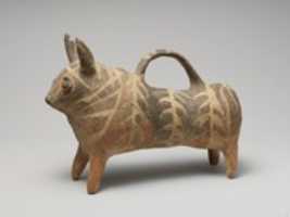 Free download Terracotta vase in the form of a bull free photo or picture to be edited with GIMP online image editor