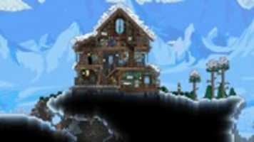 Free download Terraria - Snow Cabin free photo or picture to be edited with GIMP online image editor