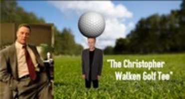 Free download The Christopher Walken Golf Tee free photo or picture to be edited with GIMP online image editor