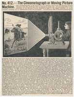 Free download The Cineometograph or Moving Picture Machine - cutting from The Peoples Home Journal Dec 1907 free photo or picture to be edited with GIMP online image editor