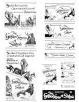 Free download The Golden Voyage of Sinbad Ad Sheet free photo or picture to be edited with GIMP online image editor