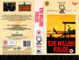 Free download The Killing Fields UK VHS 1988 Cover free photo or picture to be edited with GIMP online image editor