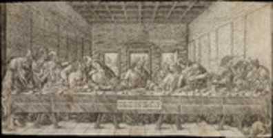 Free download The Last Supper, with a Spaniel free photo or picture to be edited with GIMP online image editor