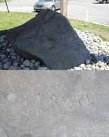 Free download The Narragansett Rune Stone In Wickford free photo or picture to be edited with GIMP online image editor