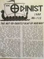 Free download The Odinist no. 112 free photo or picture to be edited with GIMP online image editor