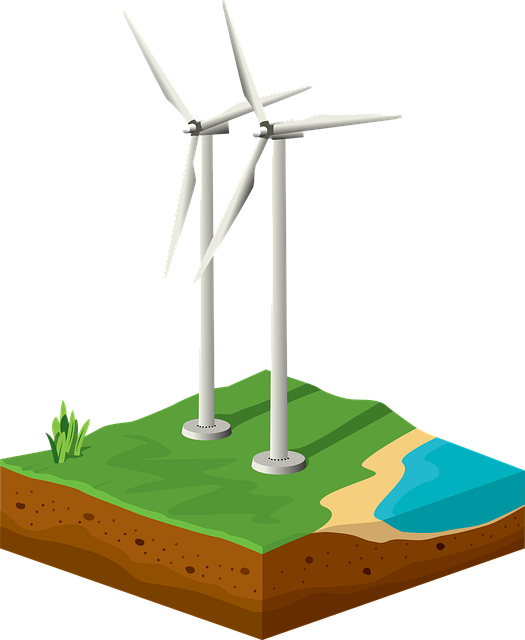 Free download The Windmills Windmill Landscape - Free vector graphic on Pixabay free illustration to be edited with GIMP free online image editor