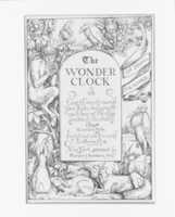 Free download The Wonder Clock, or Four and Twenty Marvelous Tales: Title page free photo or picture to be edited with GIMP online image editor