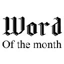 The Word of the Month  screen for extension Chrome web store in OffiDocs Chromium