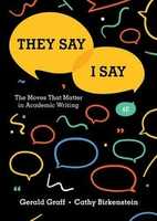 Free download They Say / I Say by Cathy Birkenstein free photo or picture to be edited with GIMP online image editor