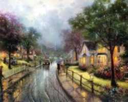 Free download Thomas Kinkade Artwork free photo or picture to be edited with GIMP online image editor