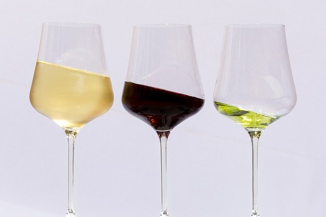 Free download three glass drink alcohol wine free picture to be edited with GIMP free online image editor