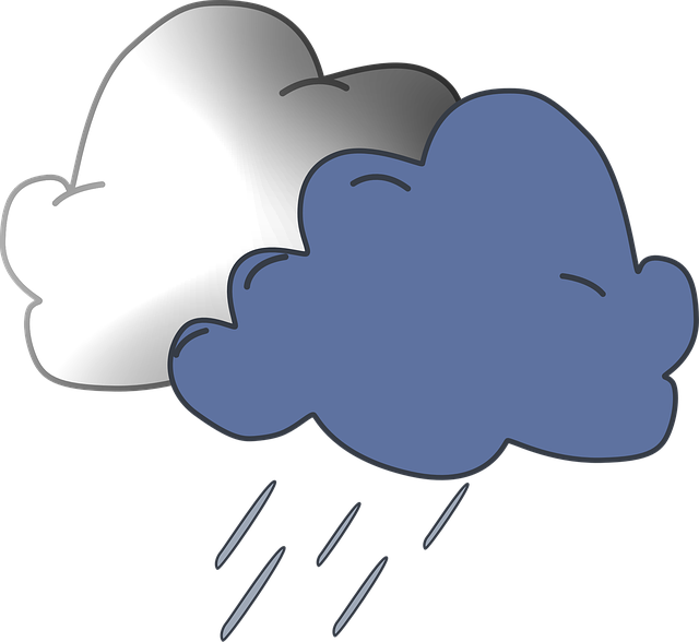 Free download Thunder Rain Cloud -  free illustration to be edited with GIMP free online image editor