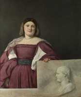 Free download Titian, Portrait Of A Lady ( La Schiavona) free photo or picture to be edited with GIMP online image editor