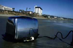 Free download Toaster on the beach free photo or picture to be edited with GIMP online image editor