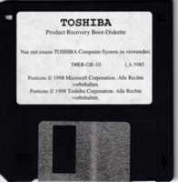 Free download Toshiba Recovery Boot Diskette Satellite 300 CDT & CDS free photo or picture to be edited with GIMP online image editor