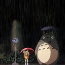 Экран Totoro Rainy Day для расширения интернет-магазина Chrome в OffiDocs Chromium