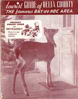 Free download Tourist Guide of Delta County, Upper Michigan - 1957 free photo or picture to be edited with GIMP online image editor