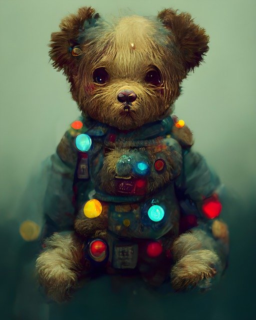 Free download toy teddy bear figurine decor free picture to be edited with GIMP free online image editor