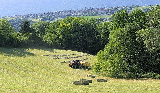 Free download tractor field boot hay landscape free picture to be edited with GIMP free online image editor